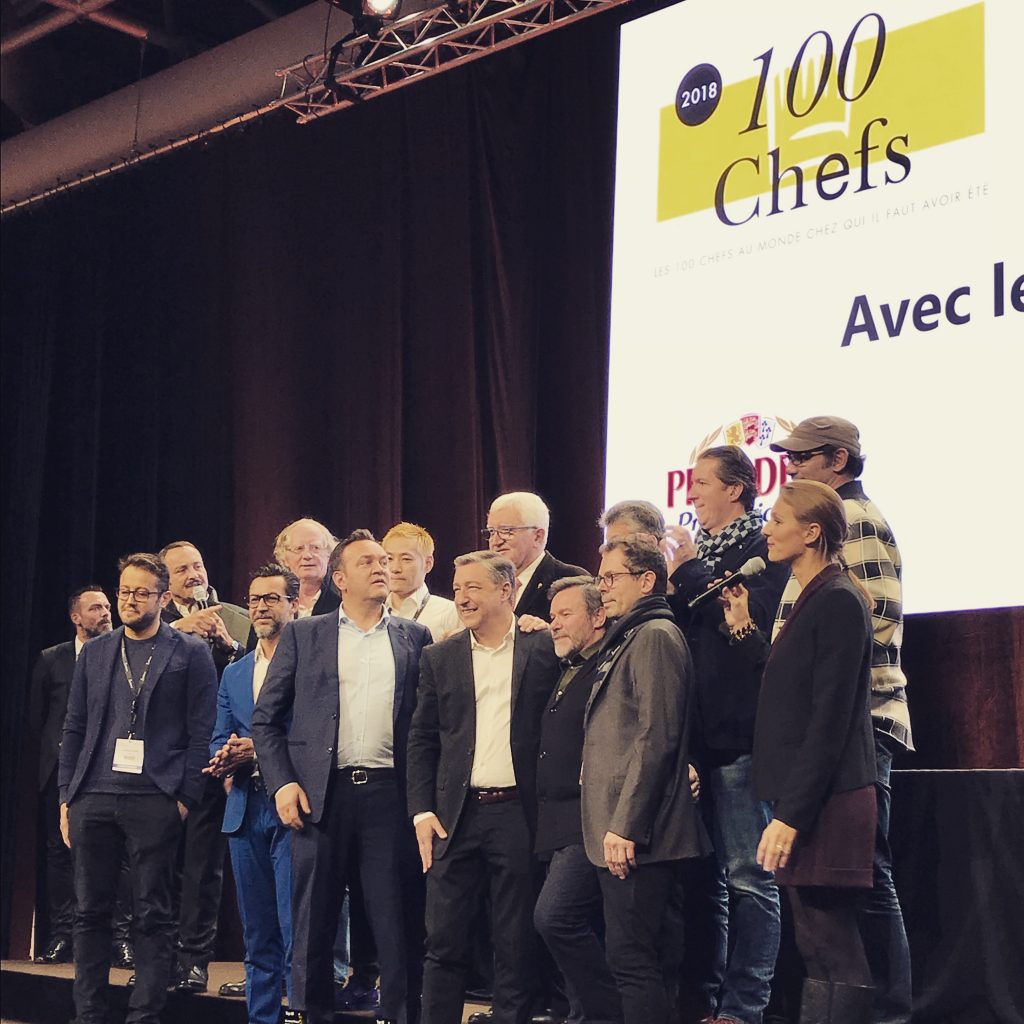 Discover the full list of 'The 100 chefs' 2018 ranking